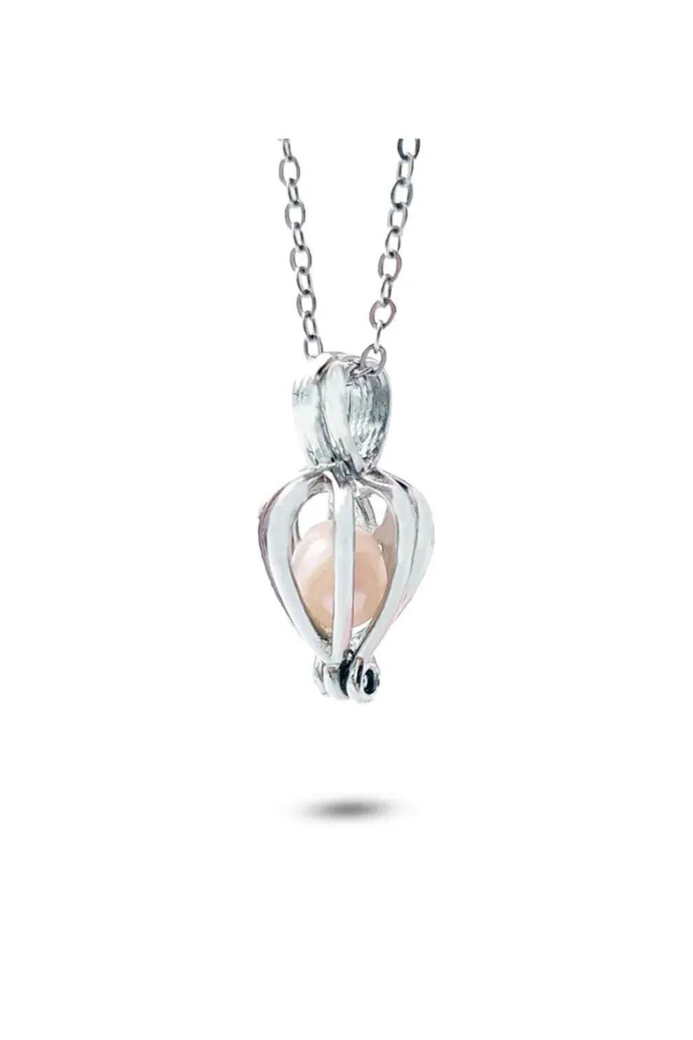 CANLI İSTİRİDYE KAFES KOLYESİ