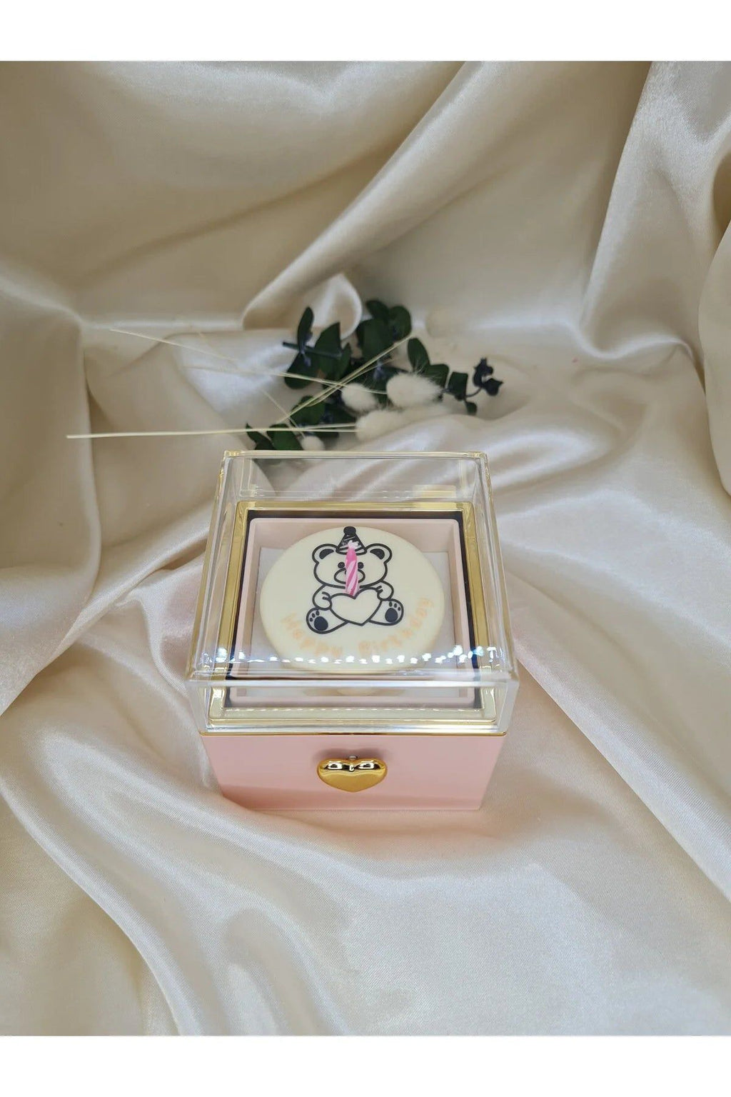 MUMLU DÖNEN KUTU+PANDORA YÜZÜK