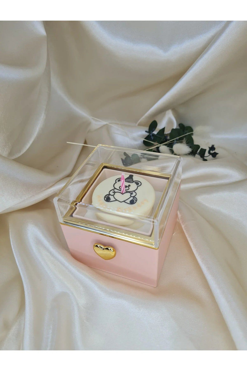 MUMLU DÖNEN KUTU+PANDORA YÜZÜK