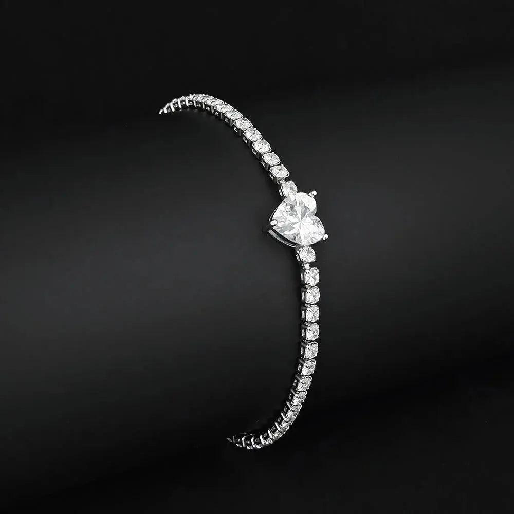 14 Ayar altın kaplama zirkon taşlı bileklik