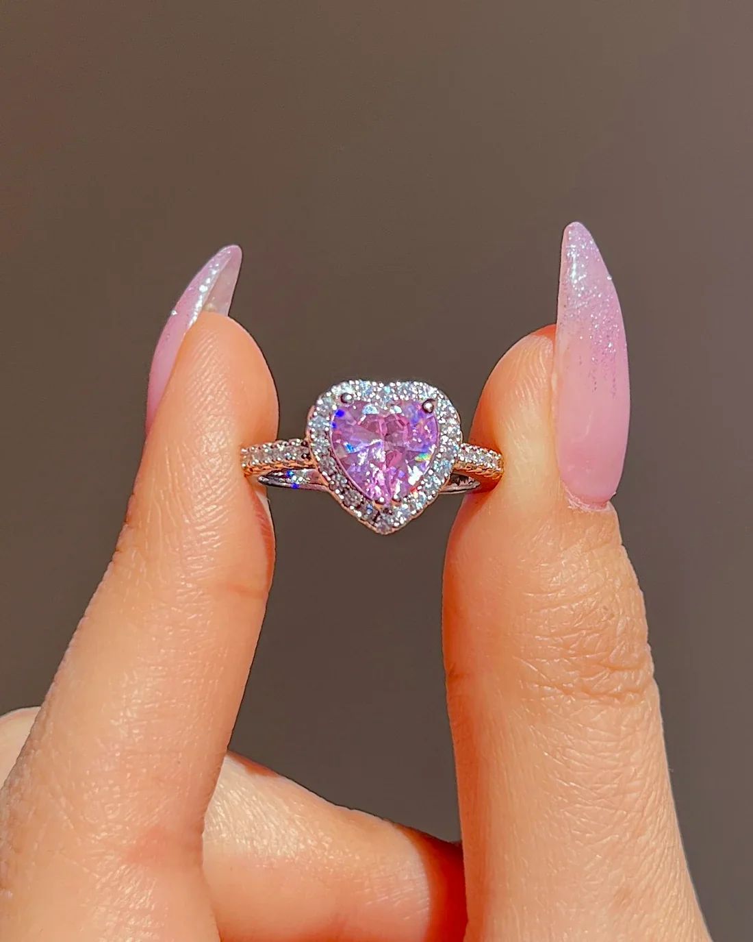 14 Ayar Altın Kaplama Pembe Taşlı Pandora Set